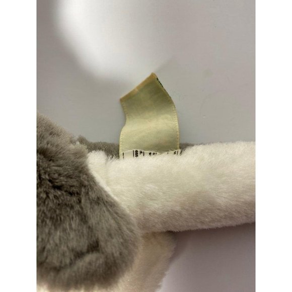 12" Wild Wonders Gray & White Stingray Sea Creature Plush - Picture 4 of 5